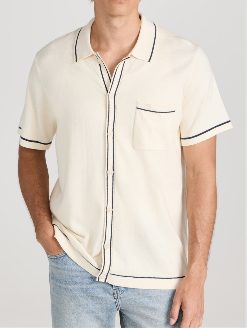 Marine Layer Wyatt Knit Button Down